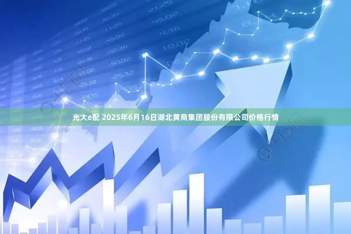 光大e配 2025年6月16日湖北黄商集团股份有限公司价格行情