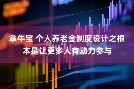 掌牛宝 个人养老金制度设计之根本是让更多人有动力参与